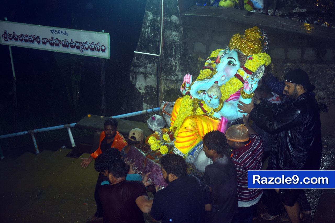 Razole Taluka Ganesh Nimajjanam